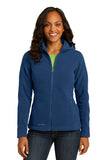 Eddie Bauer® Ladies Hooded Full-Zip Fleece Jacket