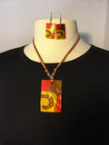 Multi Colored Shell Necklace Set